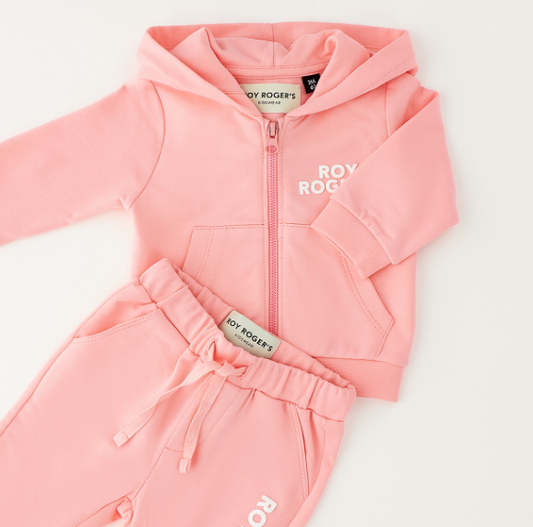 Roy Roger's completo tuta con zip e cappuccio neonata