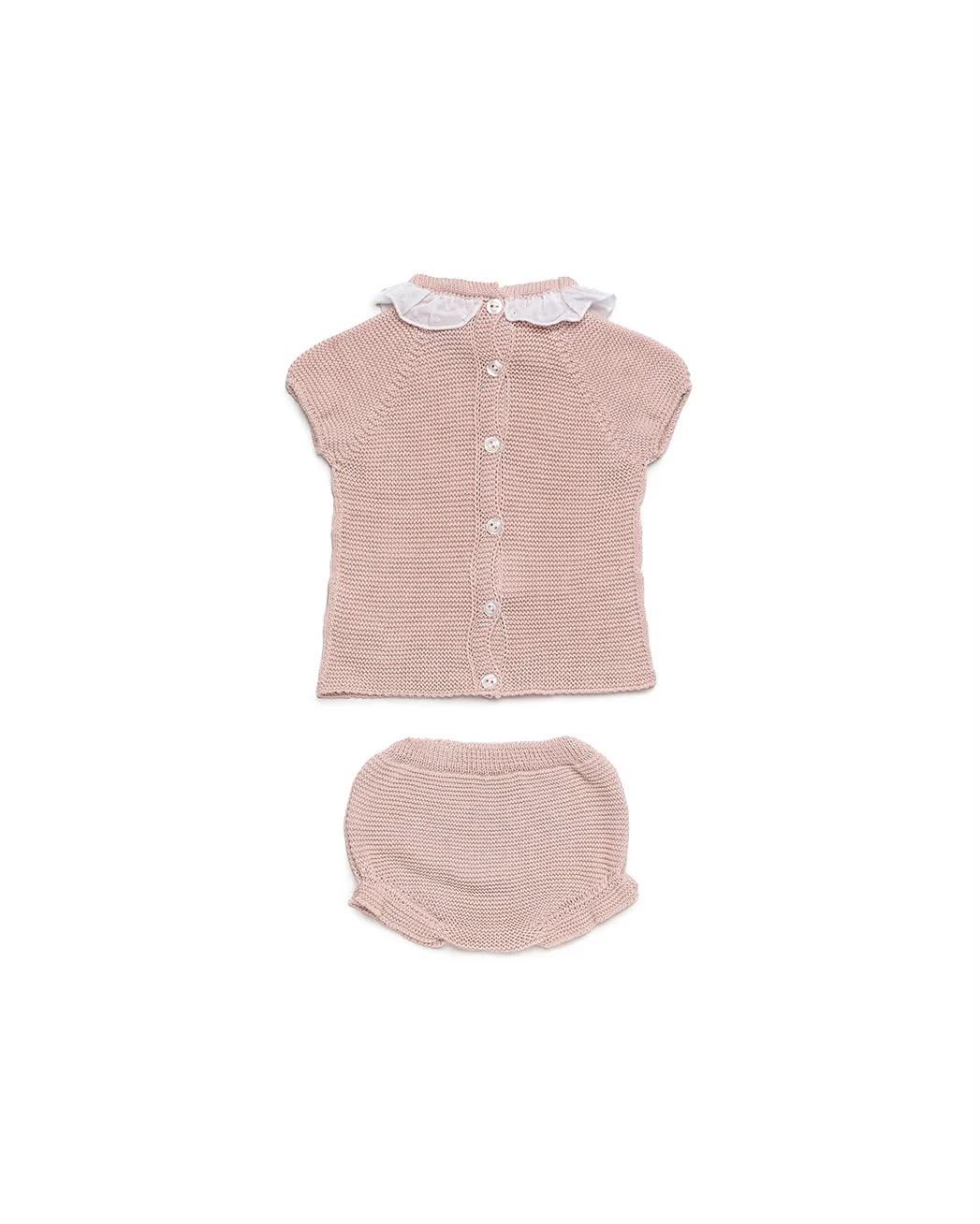 Juliana completo con coulotte neonata