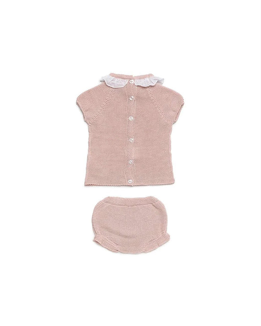 Juliana completo con coulotte neonata