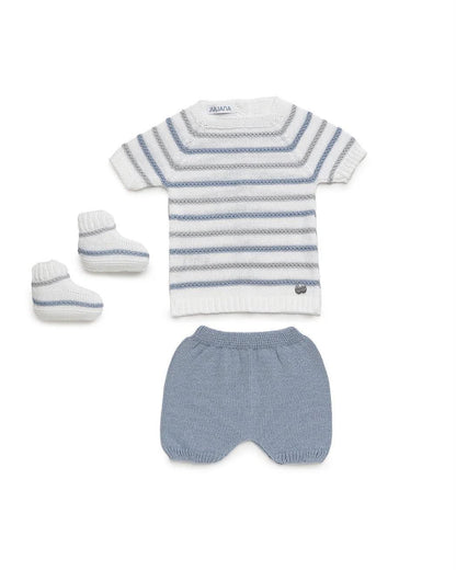 Juliana completo con scarpine neonato