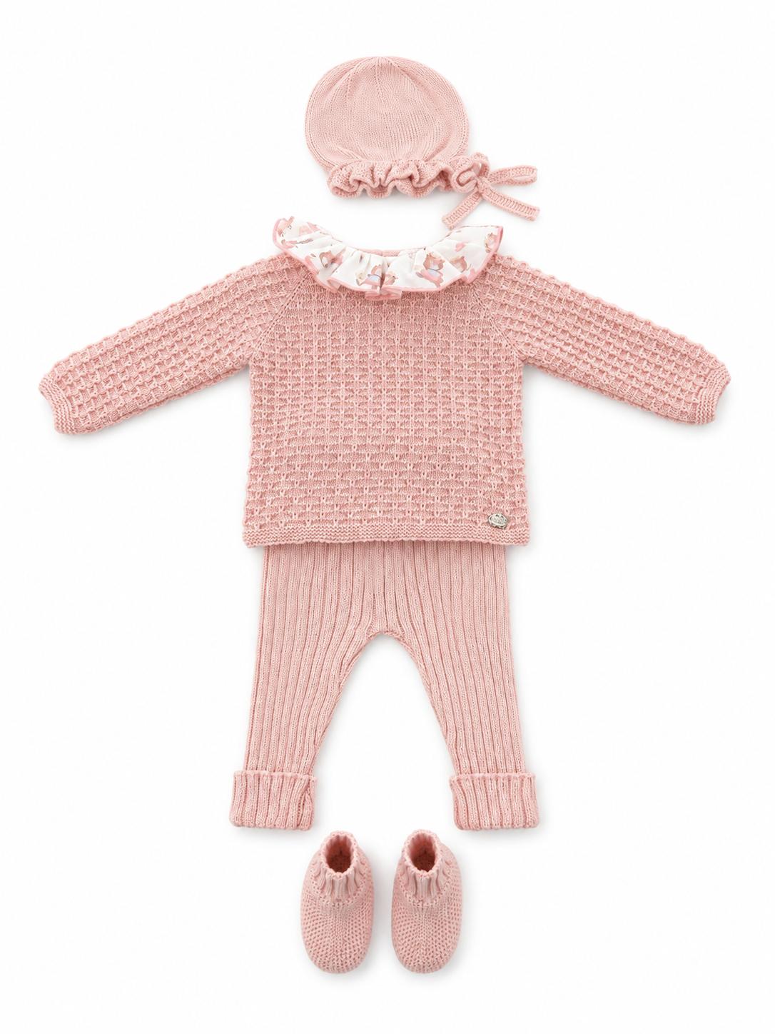 Juliana completo 2pz con cuffia e scarpette coordinate