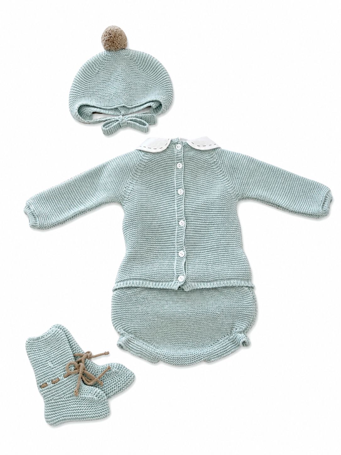 Juliana completo con coulotte con cappellino e scarpetta