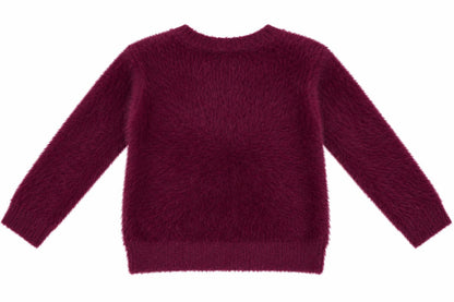 Kocca maglione girocollo effetto fluffy