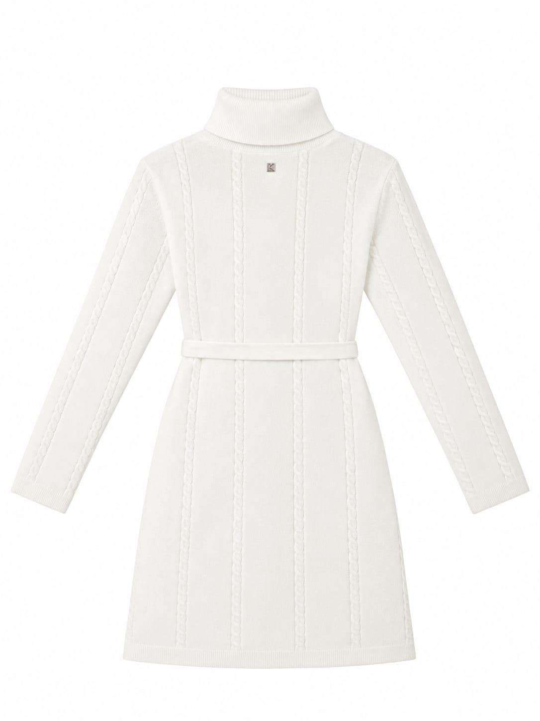 Kocca vestito in maglia a maniche lunghe
