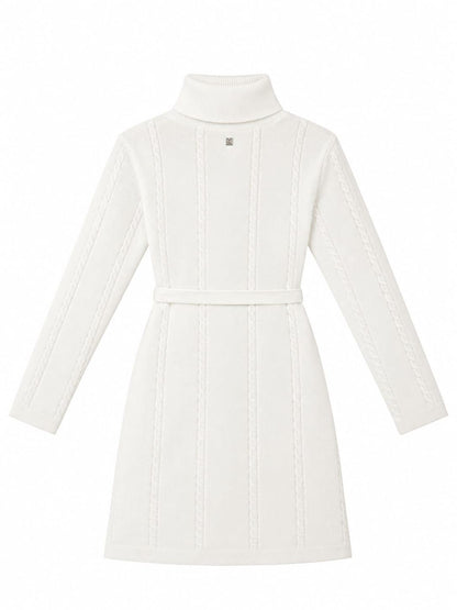 Kocca vestito in maglia a maniche lunghe