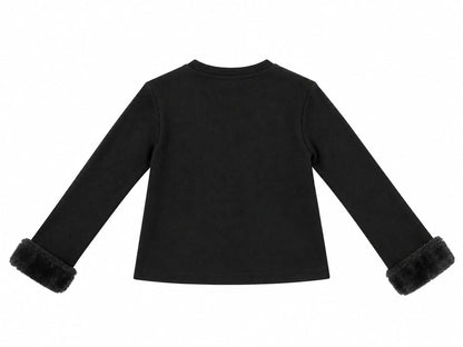 Kocca Maglia Costina Manica a pelliccia