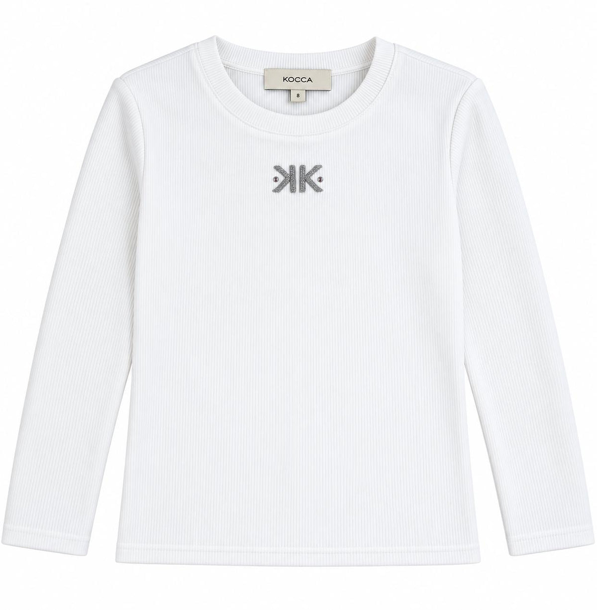 Kocca Maglia Costina a maniche lunghe