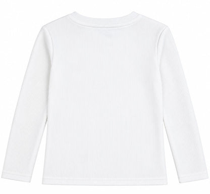 Kocca Maglia Costina a maniche lunghe