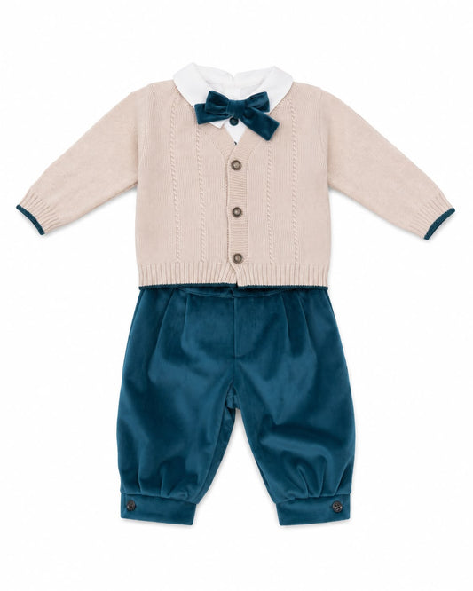Marlù completo elegante neonato 4pz