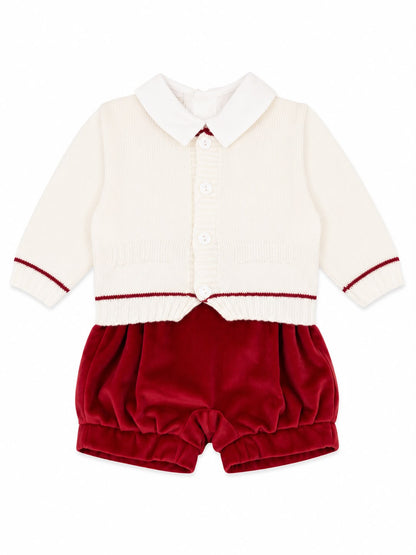 Marlù completo neonato 3pz elegante