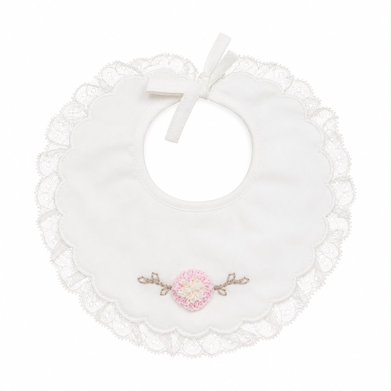 Marlù completo nascita neonata con scarpetta, cappellino pompon, bavetta e copertina