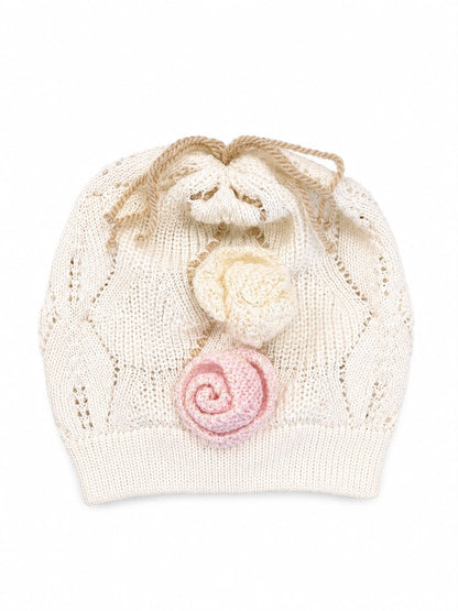 Marlù completo nascita con cappellino, scarpetta. bavetta, copertina, lenzuolino