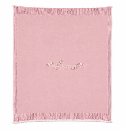 Marlù completo nascita neonata con bavetta, cappellino, scarpetta e copertina