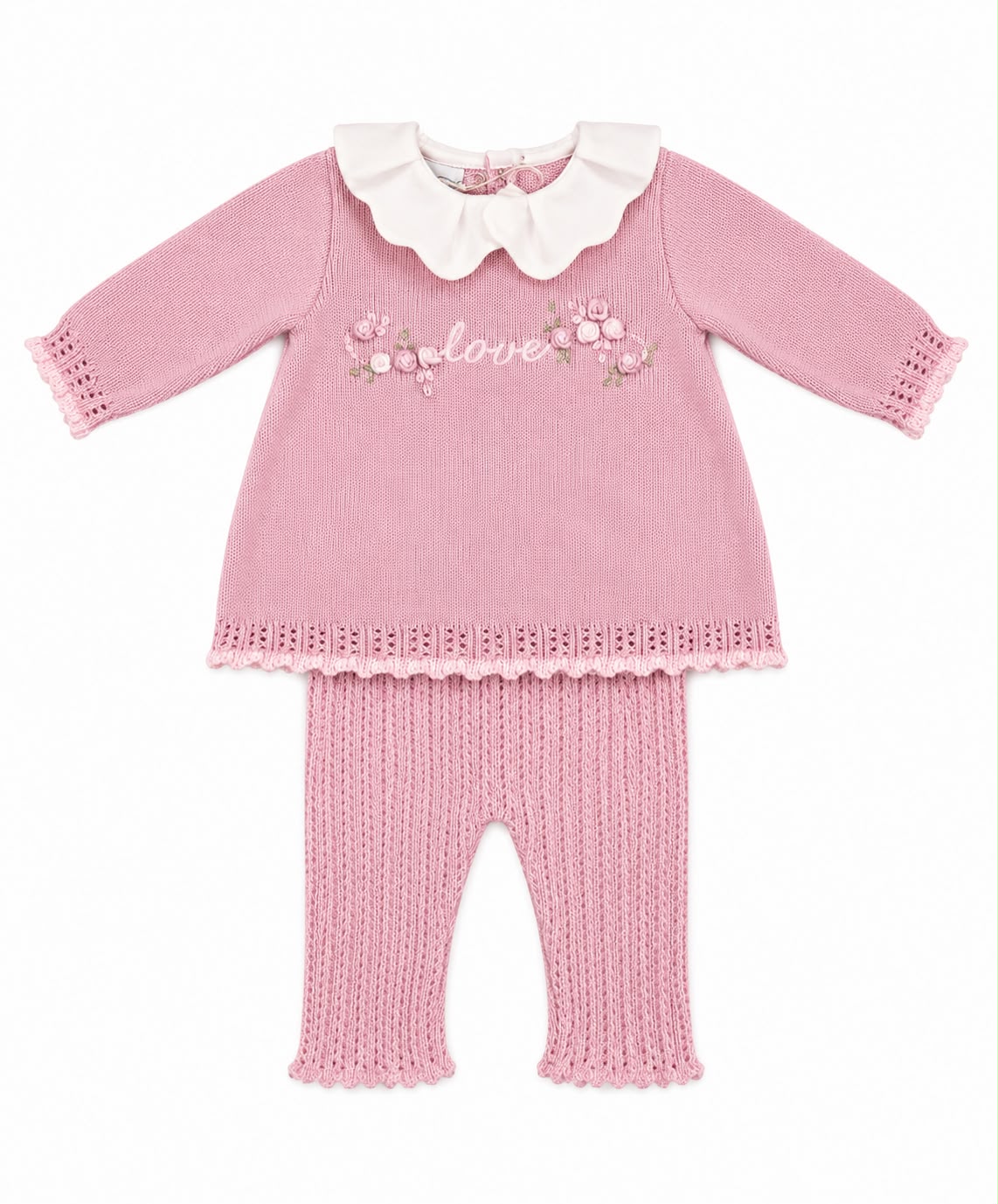 Marlù completo nascita neonata con bavetta, cappellino, scarpetta e copertina