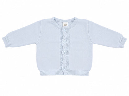 Marlù salopette corta neonato con scarpetta, cappellino con pompon, bavetta e copertina
