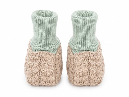 Marlù salopette corta neonato con copertina, scarpetta e cappellino pompon