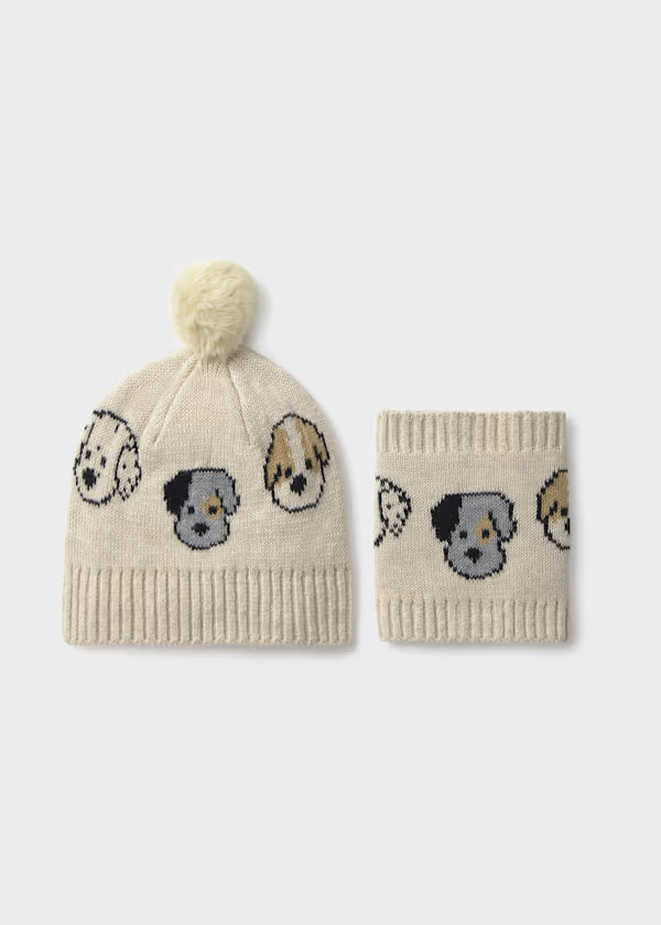 Mayoral Set con cappello e scaldacollo per bimbo