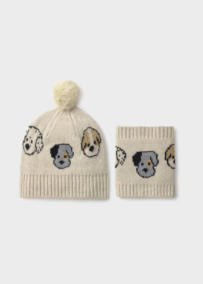 Mayoral Set con cappello e scaldacollo per bimbo