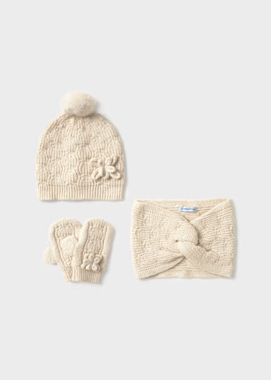 Mayoral Set 3pz con cappello, guanti e scaldacollo