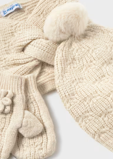 Mayoral Set 3pz con cappello, guanti e scaldacollo