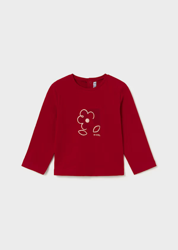 Mayoral maglietta basica serigrafia bimba