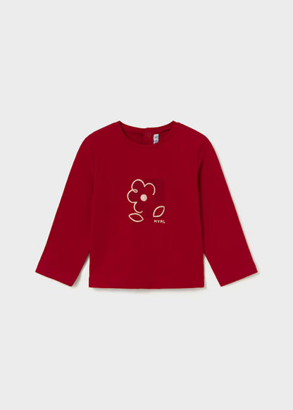Mayoral maglietta basica serigrafia bimba