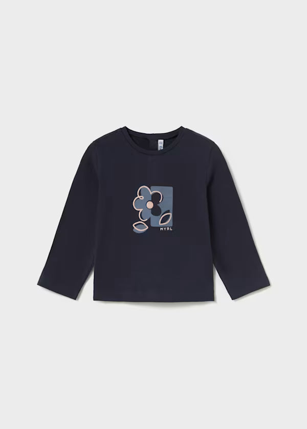 Mayoral maglietta basica serigrafia bimba