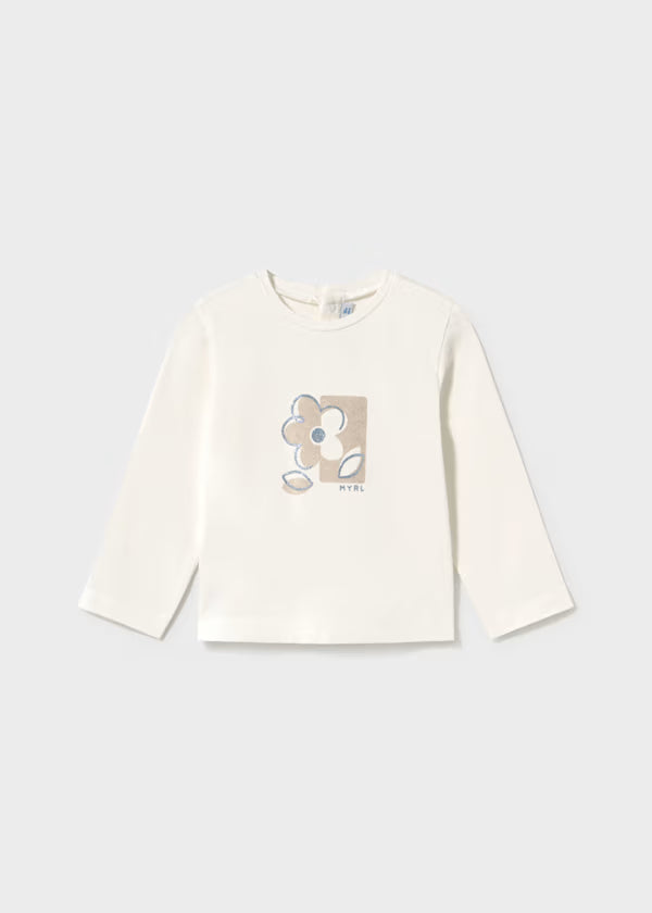 Mayoral maglietta basica serigrafia bimba