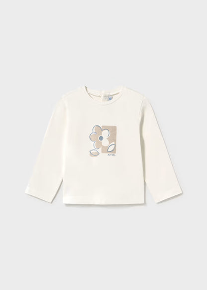 Mayoral maglietta basica serigrafia bimba