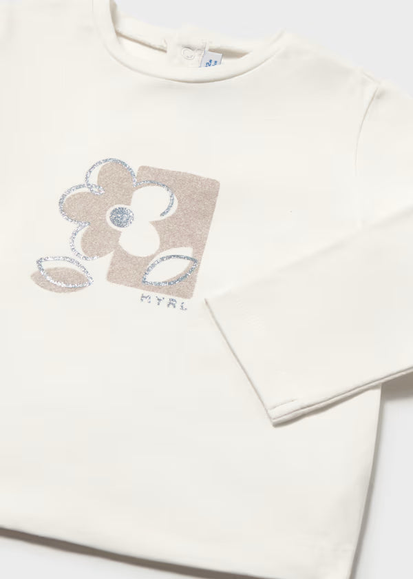 Mayoral maglietta basica serigrafia bimba