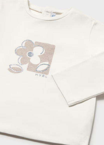 Mayoral maglietta basica serigrafia bimba