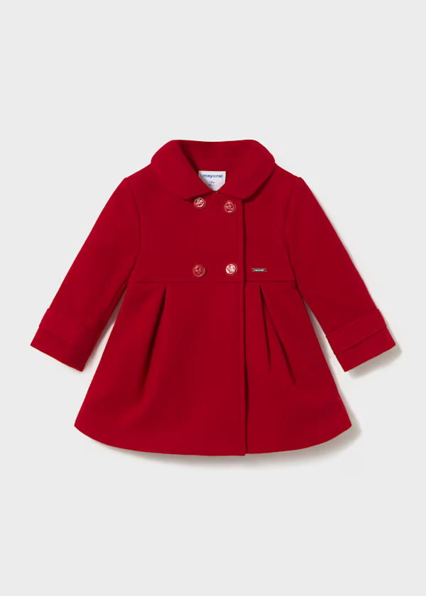 Mayoral Cappotto panno neonata