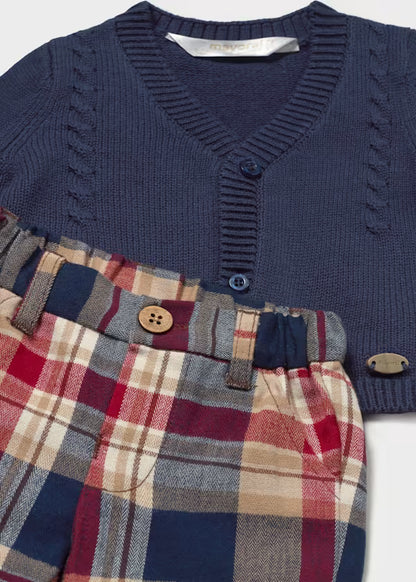 Mayoral Completo 3pz con cardigan