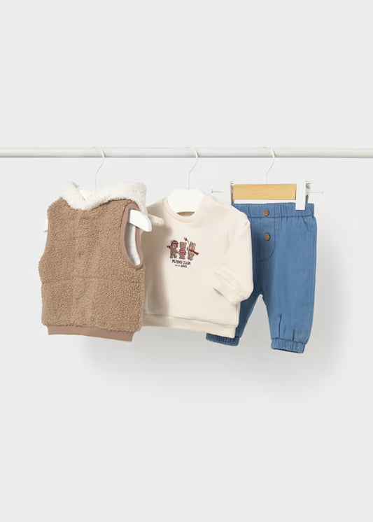 Mayoral Completo Gilet 3pz