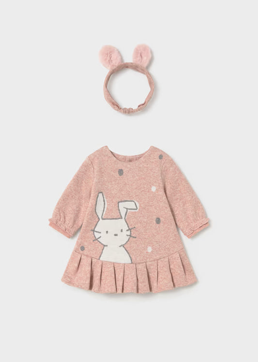 Mayoral Vestito con cerchietto neonata