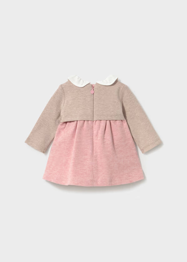 Mayoral Vestito con scaldacuore neonata