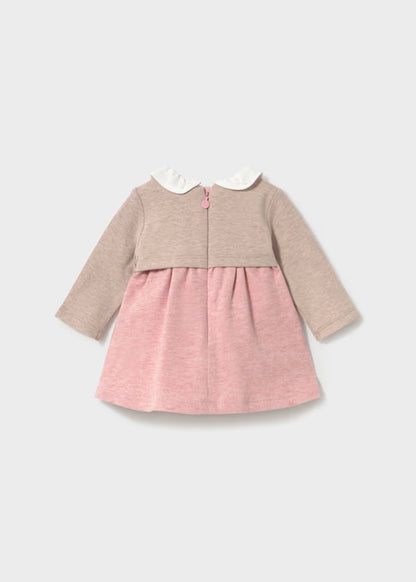 Mayoral Vestito con scaldacuore neonata