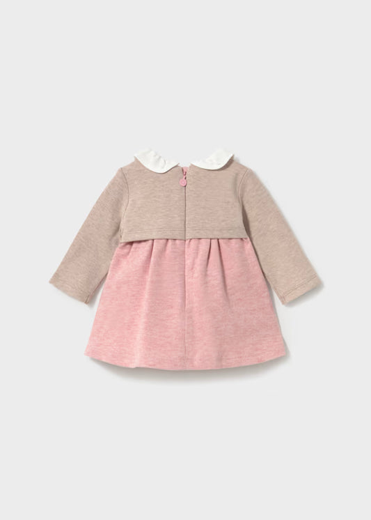 Mayoral Vestito con scaldacuore neonata