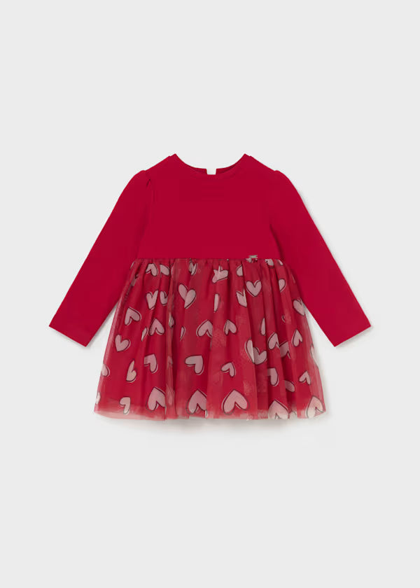 Mayoral Vestito combinato tulle bimba