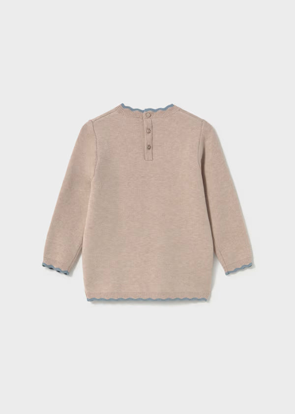 Mayoral Vestito tricot jacquard