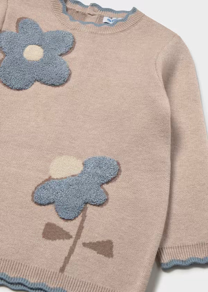 Mayoral Vestito tricot jacquard