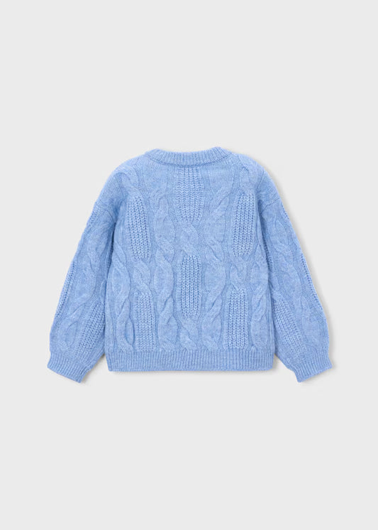 Mayoral Maglione applicazione fiore per bambina