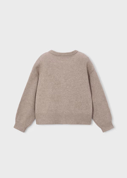 Mayoral Cardigan a maglia con fiori