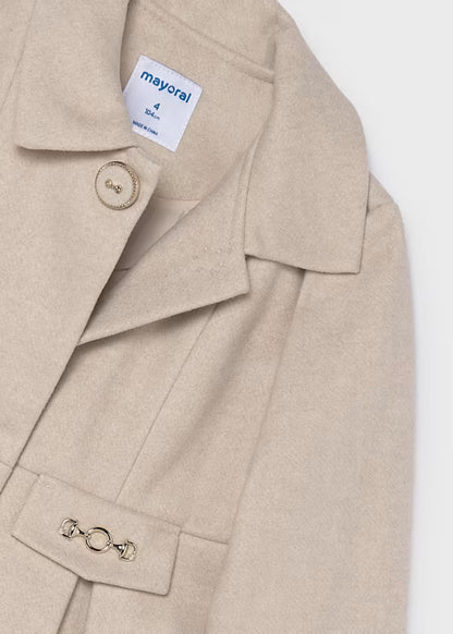 Mayoral Cappotto in panno elegante bambina