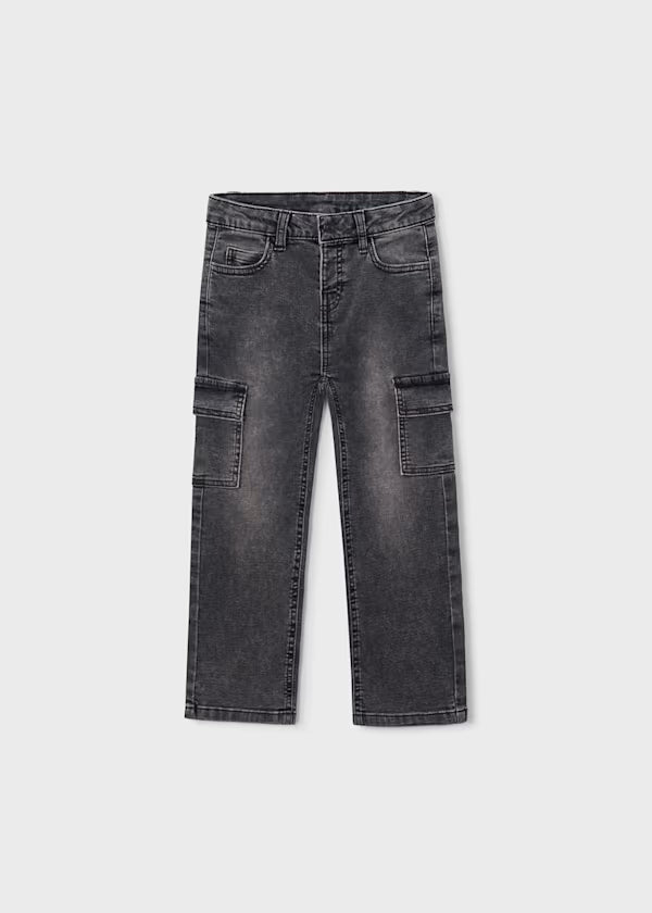 Mayoral Pantalone Jeans Cargo bambino
