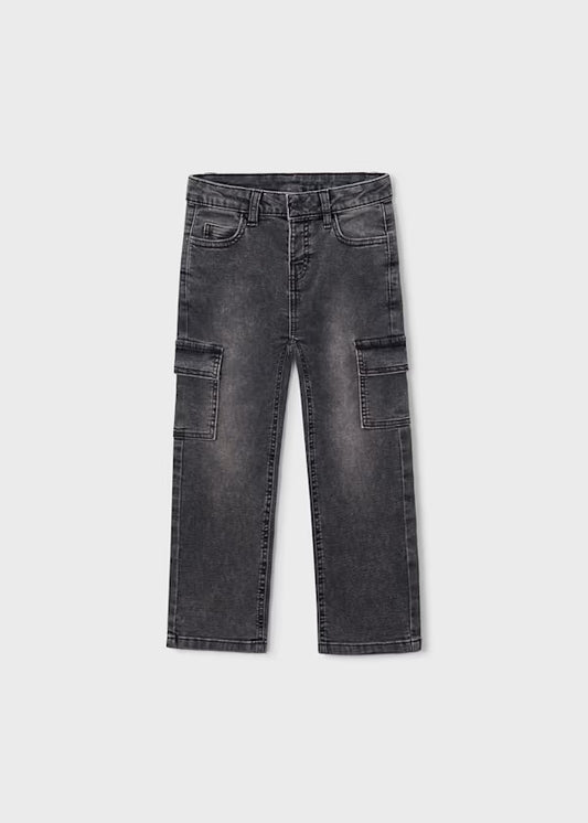 Mayoral Pantalone Jeans Cargo bambino