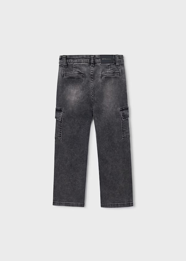Mayoral Pantalone Jeans Cargo bambino