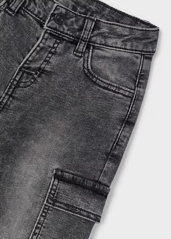 Mayoral Pantalone Jeans Cargo bambino