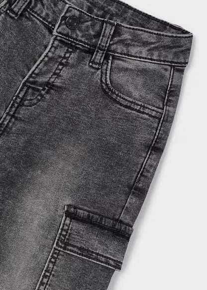 Mayoral Pantalone Jeans Cargo bambino