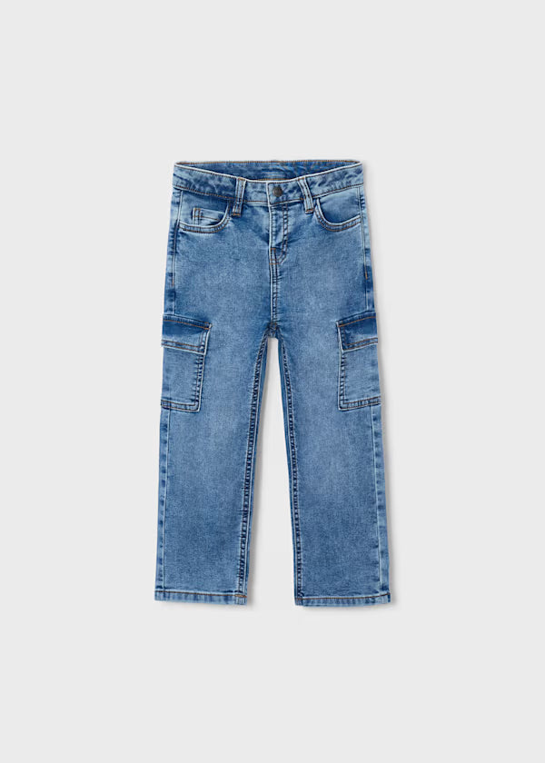Mayoral Pantalone Jeans Cargo bambino